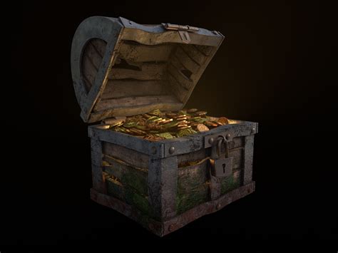 Treasure Chest Gold By Littleredscrewdriver On Dribbble