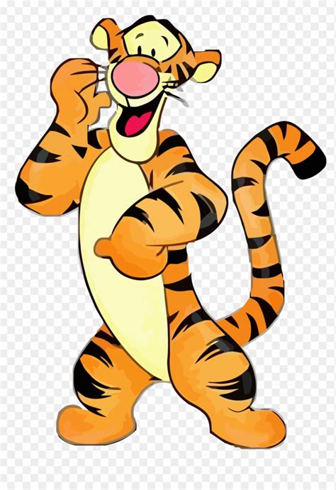 The Bouncing Energetic Tiger Tigger Character Concept Hero Wish