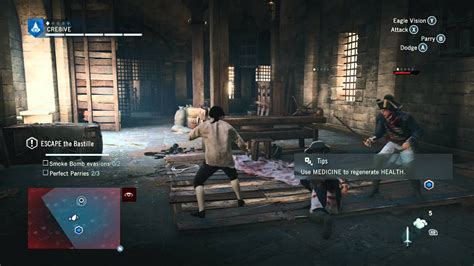 Assassin S Creed Unity Walkthrough Gameplay Imprisoned Escaping The