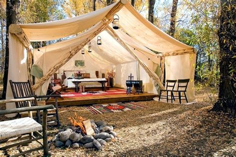 o glamping glamorous camping holidays luxury safari tents interior design ideas ofdesign