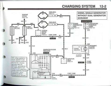 67 Powerstroke Alternator Wiring Diagram