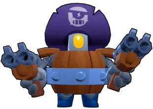 You also can use his super to move faster by throwing the ball first then if bo has his star power, he can kill you with ease. Darryl - Brawl Stars | Clasher.us