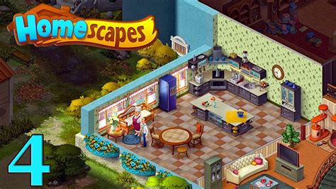 Homescapes Gameplay Story Kitchen Day 4 Кухня День 4 Youtube