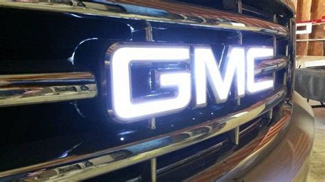 Lighted Front Grille Gmc Logo These Are Hand Made And Run About 400