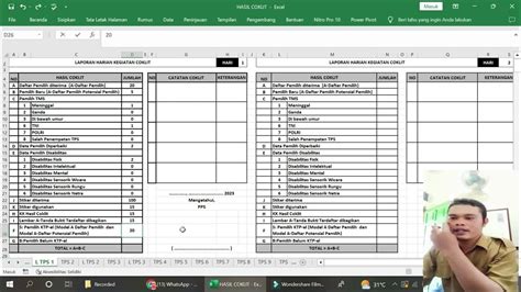 Tutorial Laporan Harian Coklit Pantarlih Youtube