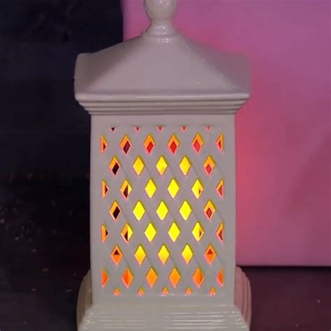 Valerie Par Hill Accents New Indooroutdoor Flickering Flame Ceramic