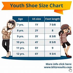 ᐅ Kids Shoe Sizes Conversion Charts Size By Age How To Measure