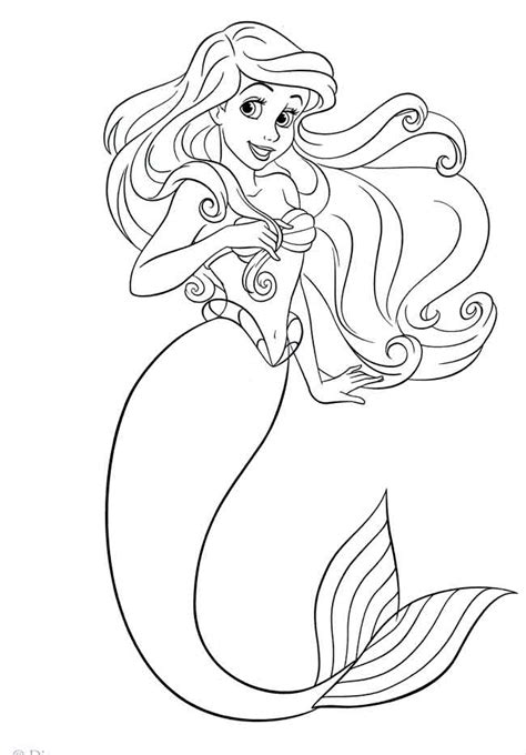 Hundreds of free printable coloring pages to print out and color! 11 Best Free Printable Ariel Coloring Pages For Kids and Girls