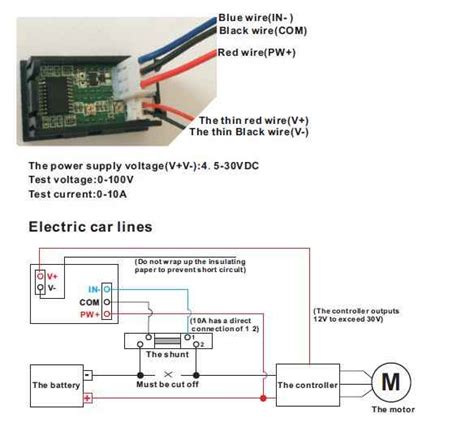 Ampere Meter Connection Diagram Wiring Flow Line