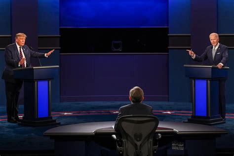The First Presidential Debate 2020 A Courtside Seat To A Good Game Or