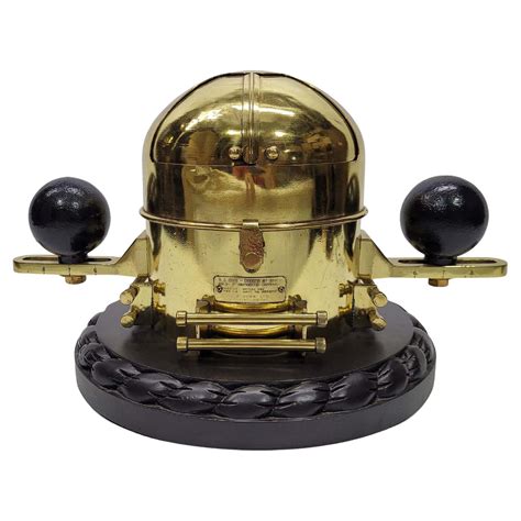 Solid Brass Boat Compass Binnacle For Sale At 1stdibs