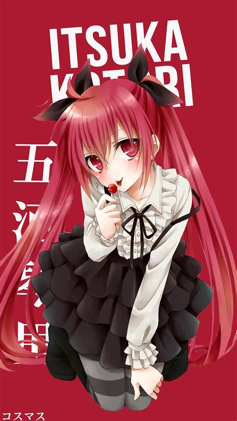 Itsuka Kotori V2 ~ Korigengi Wallpaper Anime Kawaii Anime Girl Anime Art Girl Red Hair Anime