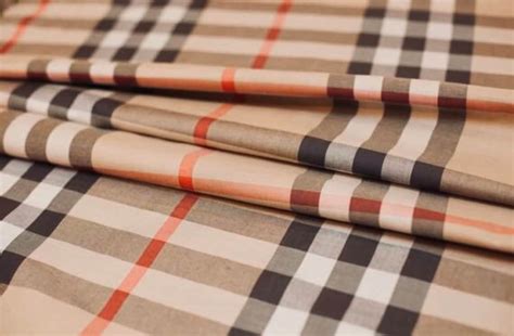 Beige Plaid Cotton Fabric Tartan Material For Sewing Fashion Etsy