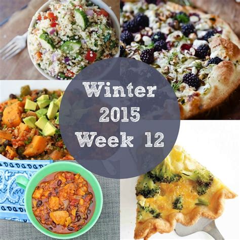 Winter Meal Plan Ideas Rainbow Delicious Vegetarian Meal Plan Meal