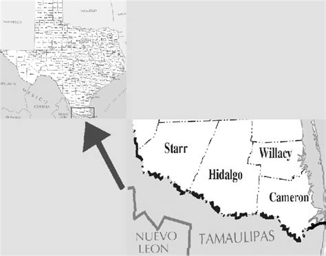 Map Of Rio Grande Valley Texas National Atlas Nd Web 23 Sept