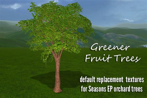 Episims Orchard Tree Fruit Trees Sims 2