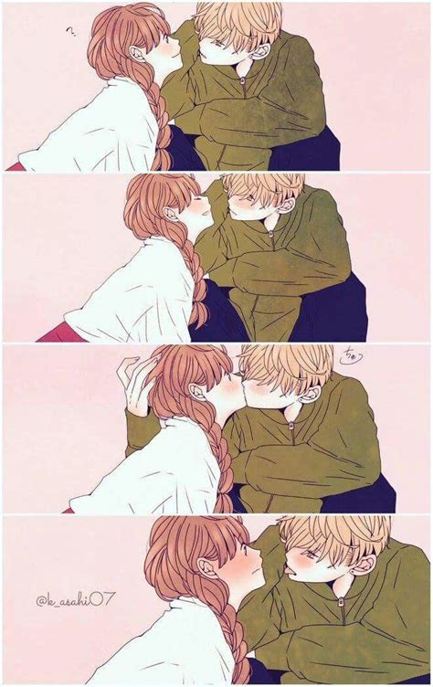 Eso Si Es Un Beso Robado Romantic Anime Couples Anime Couples Manga