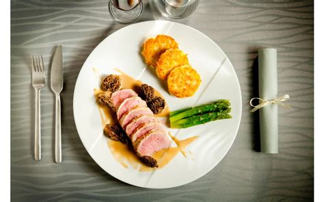 Quasi de veau cuit à basse température sauce aux morilles fines