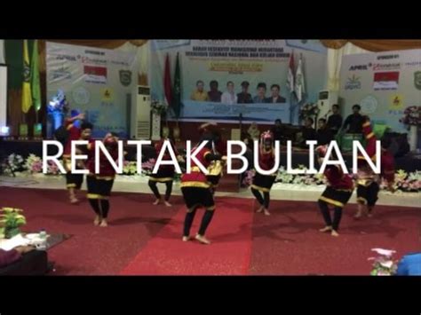 Rentak Bulian Sendratasik Uir Youtube