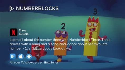 Watch Numberblocks Season 1 Episode 4 Streaming Online