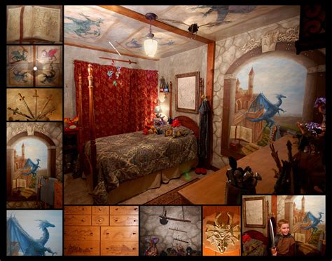 Castle bedroom, Bedroom themes, Medieval bedroom