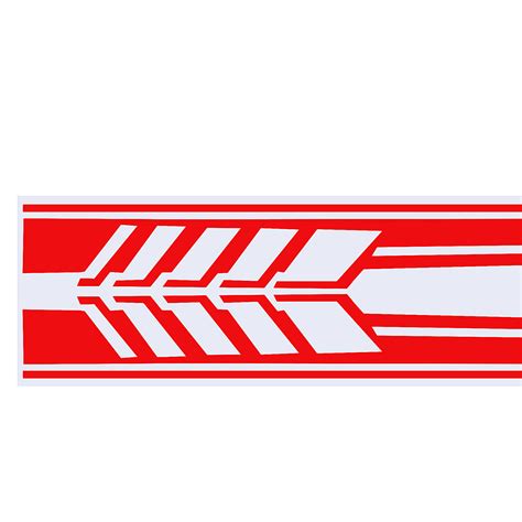 Sports Racing Stripe Graphic Stickers Truck Auto Car Body Side Door