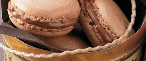 Nutella Macarons Recipe French Dessert Recipes Chocolate Macaroons