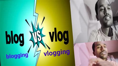 Blog Vs Vlog Difference Skvlogging143 Youtube