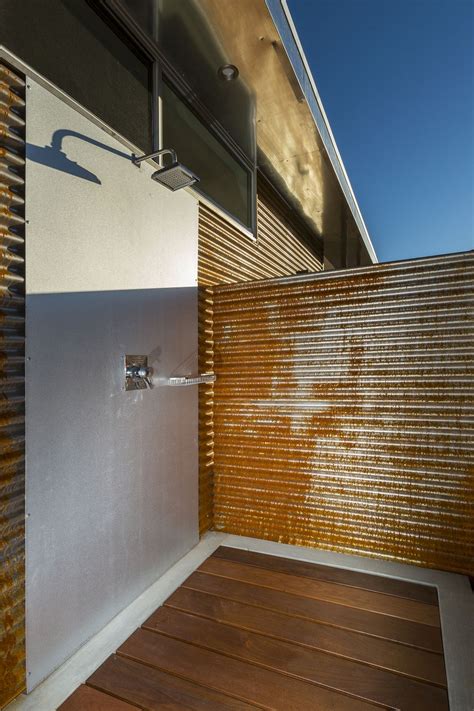 Modern Outdoor Shower