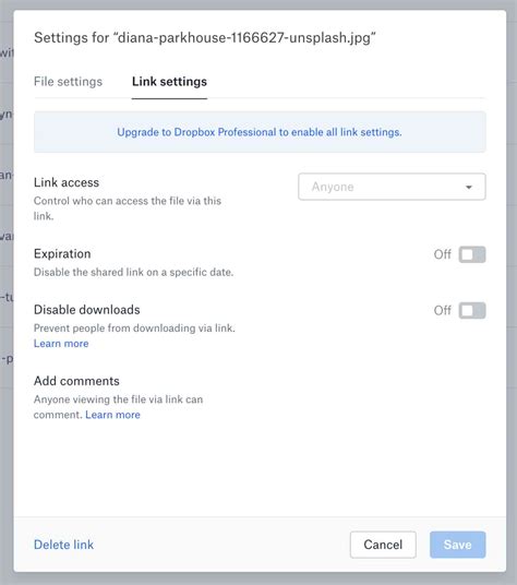 How To Create A Dropbox Link And Share Any File