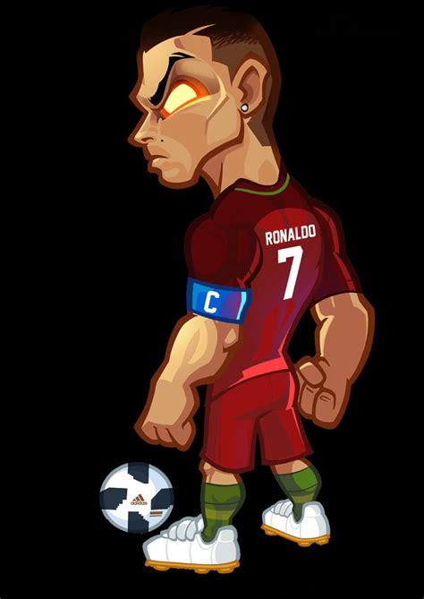 Cristiano Ronaldo Wallpaper Cartoon Caricature From Photo Online Make