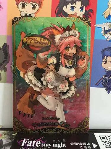 Tamamo Cat Berserker Fate Grand Order Fgo Wafer Card Vol2 R19 900 Picclick