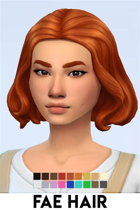 Fae Hair At Vikai Sims 4 Updates