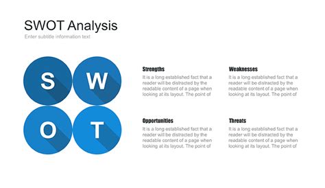 All the swot analysis examples and templates shown below can be modified online using our swot analysis tool. SWOT ppt template for Google Slides or PowerPoint - Free ...
