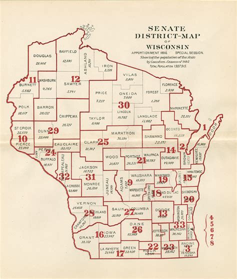 Wisconsin Senate District 10 Map Maps For You