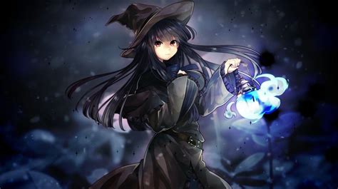 Anime Witch Girl Wallpapers Top Free Anime Witch Girl Backgrounds Wallpaperaccess