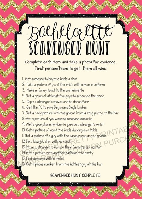 041 Printable Ocean Coral Hen Party Game Bachelorette Night Games