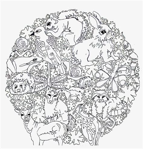 Woodland Coloring Pages For Adults