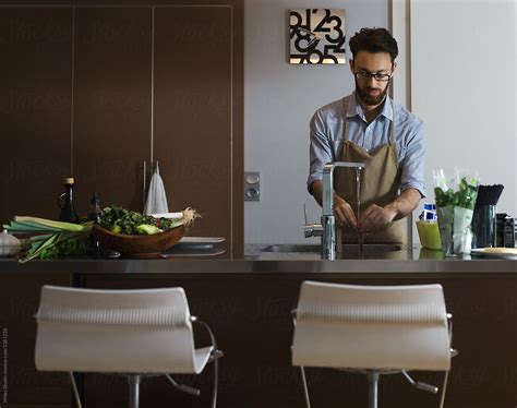 A Cook In The Kitchen By Stocksy Contributor Milles Studio Stocksy