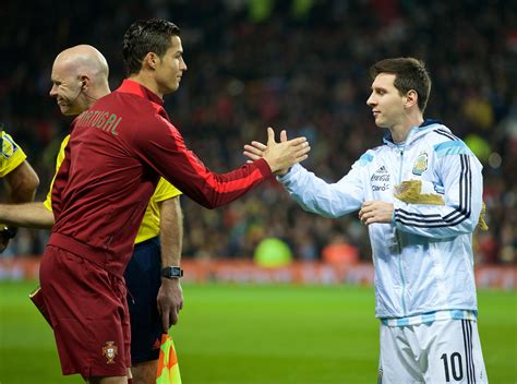 Cristiano Ronaldo And Lionel Messi Great Friends