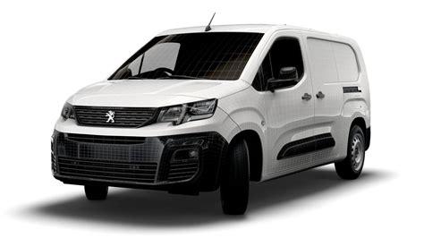 Peugeot Partner Uk Spec Professional Long 2020 3d Model By Creator 3d