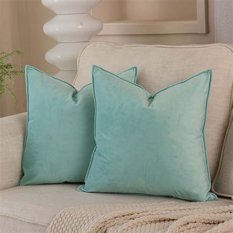 Juspurbet Mist Decorative Velvet Throw Pillow Covers 28x28