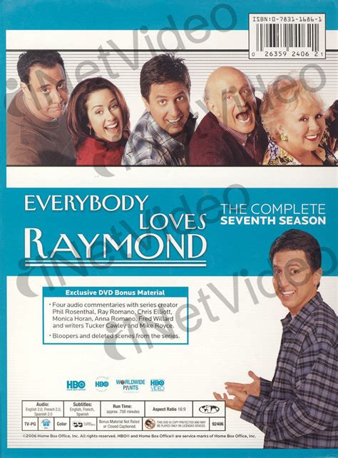 Everybody Loves Raymondcomplete Seventh 7 Season Boxset On Dvd Movie