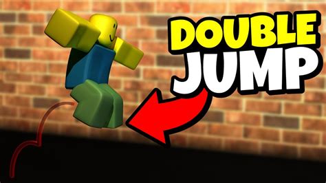 How To Make Double Jump Howtoroblox Youtube