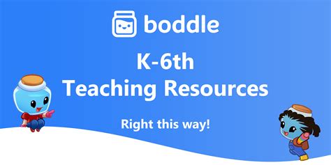 Teaching Resource Boddle Learning