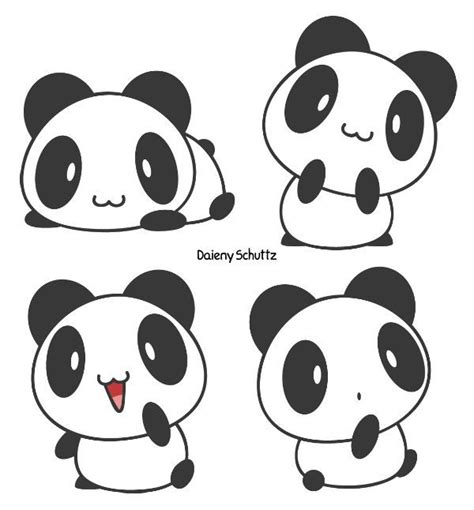 Imagen Relacionada Kawaii Panda Chibi Panda Diy Kawaii Cartoon Panda