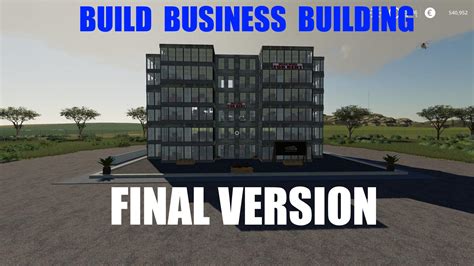 Build A Business Building Final Fs19 Farming Simulator 19 Mod Fs19 Mod