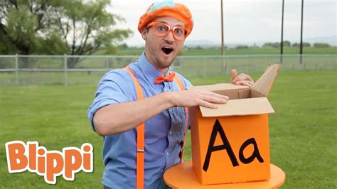 Learn The Alphabet With Surprise Boxes Blippi Learn Abcs With