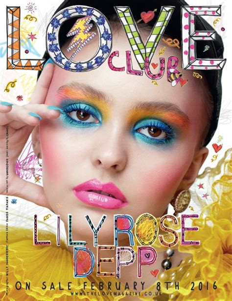 Lily Rose Depp Lands First Love Magazine Cover E News Uk