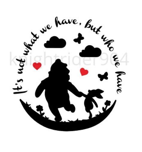 Pooh And Piglet Svg Png Vinyl Cut File Cricut Silhouette Etsy